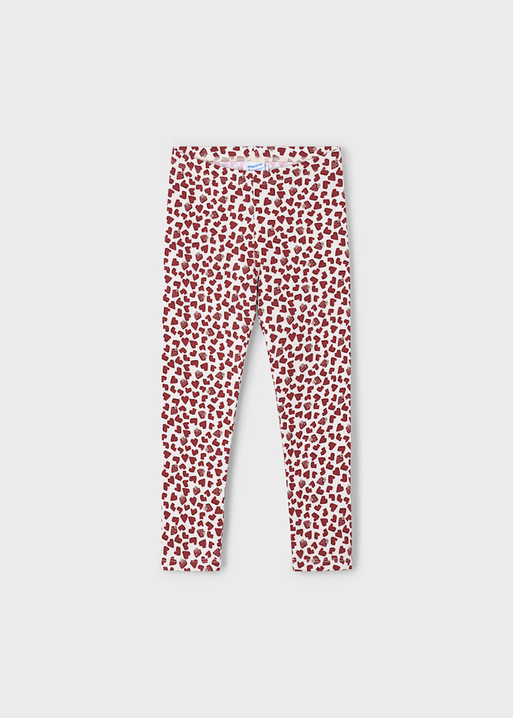 MAYORAL NIÑA LEGGIN KNIT PRINTED ALMOND
