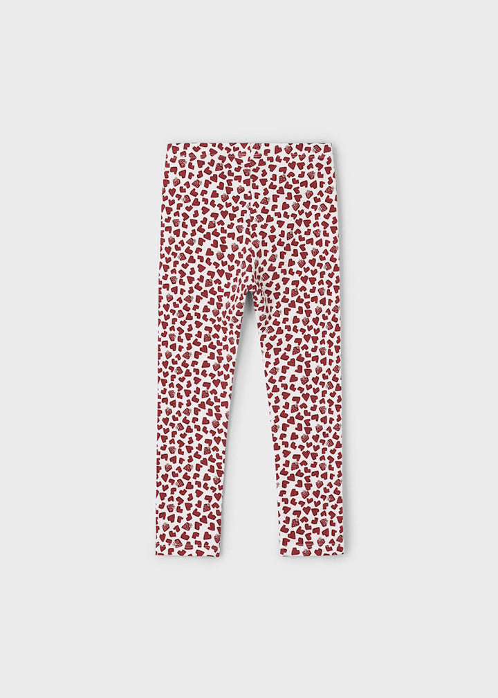 MAYORAL NIÑA LEGGIN KNIT PRINTED ALMOND