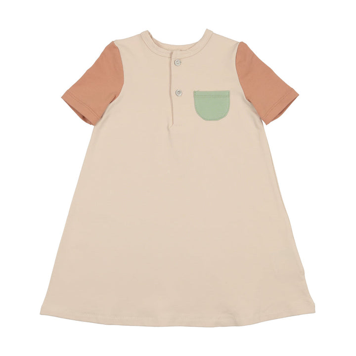 MANIERE NIÑA VESTIDO SUNSHINE & RAINBOWS TANGERINE