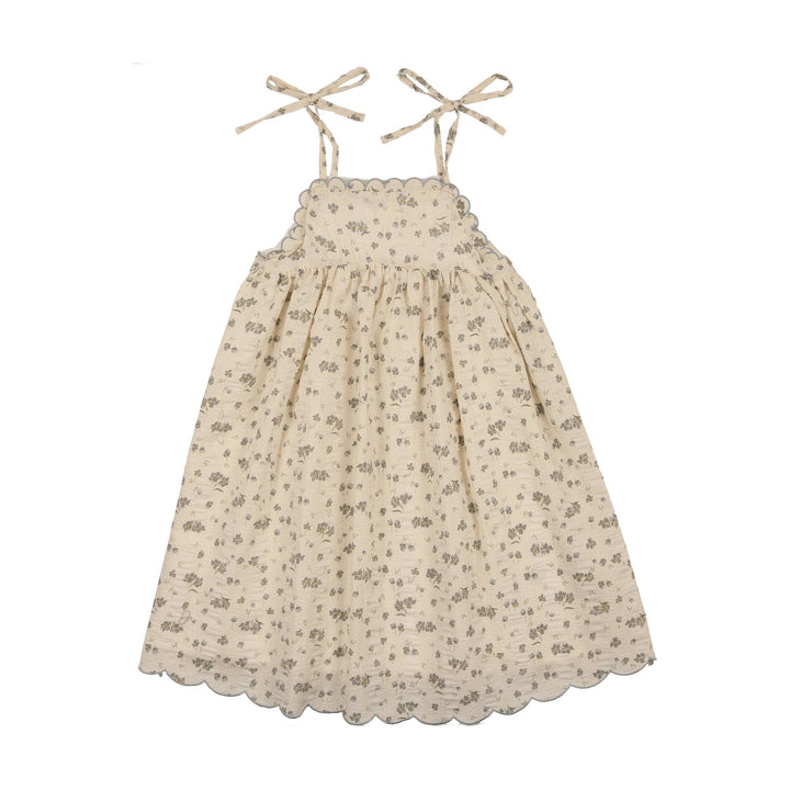 MANIERE NIÑA VESTIDO TEXTURED PRINTED SAND
