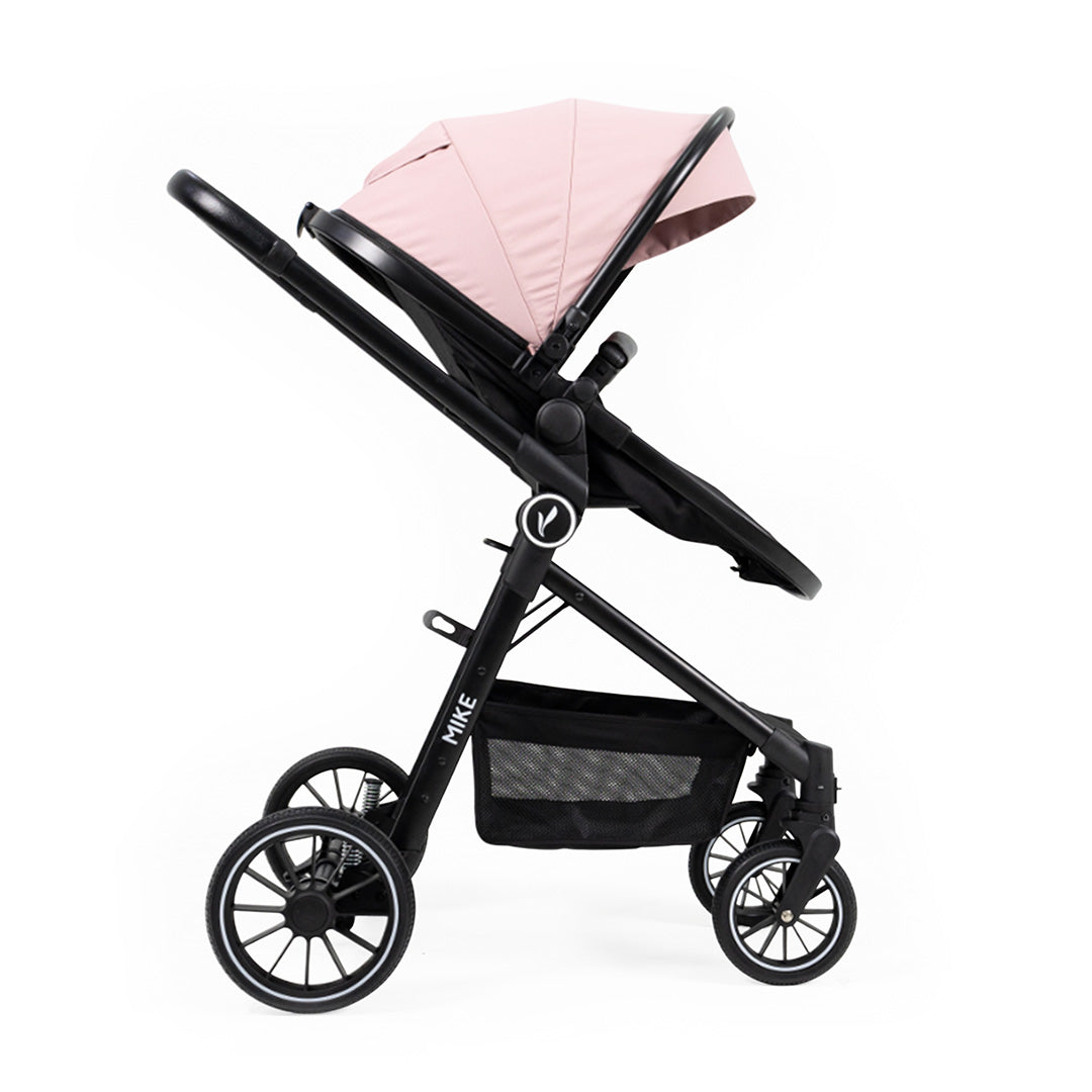 PREMIUM BABY COCHE PARA BEBE TRAVEL SYSTEM MIKE-TS ROSA