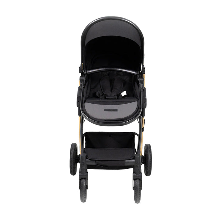 PREMIUM BABY COCHE PARA BEBE TRAVEL SYSTEM MIKE-TS GRIS & BLACK