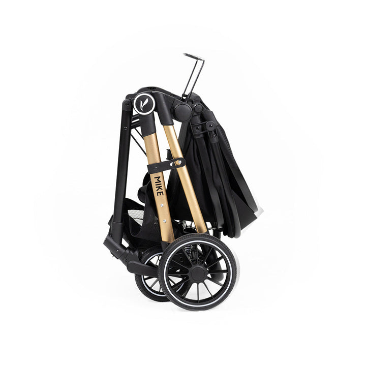 PREMIUM BABY COCHE PARA BEBE TRAVEL SYSTEM MIKE-TS GRIS & BLACK