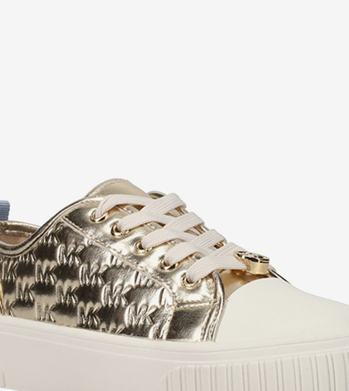 MICHAEL KORS NIÑA ZAPATILLA SUMMER ALINE ORIGINAL PALE GOLD METALLIC REPEAT