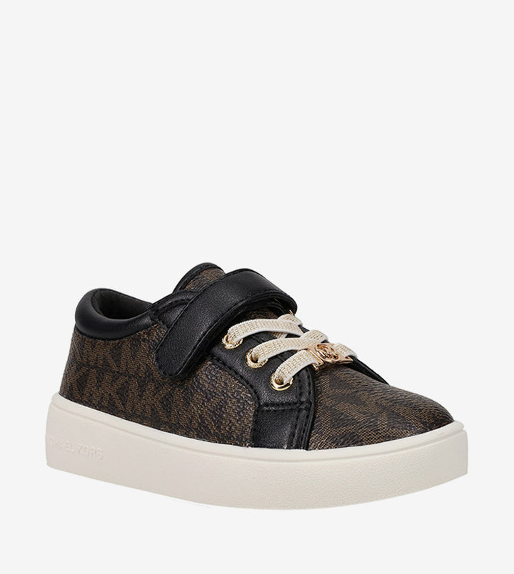 MICHAEL KORS NIÑA ZAPATILLA JEM SCOTTY PS BROWN/BLACK