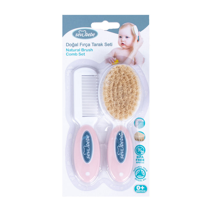 SEVI BEBE CEPILLO NATURA PINK