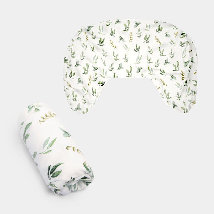 BOPPY FORRO PARA ALMOHADA DE AMAMANTAR ORGANIC GREEN LEAVES
