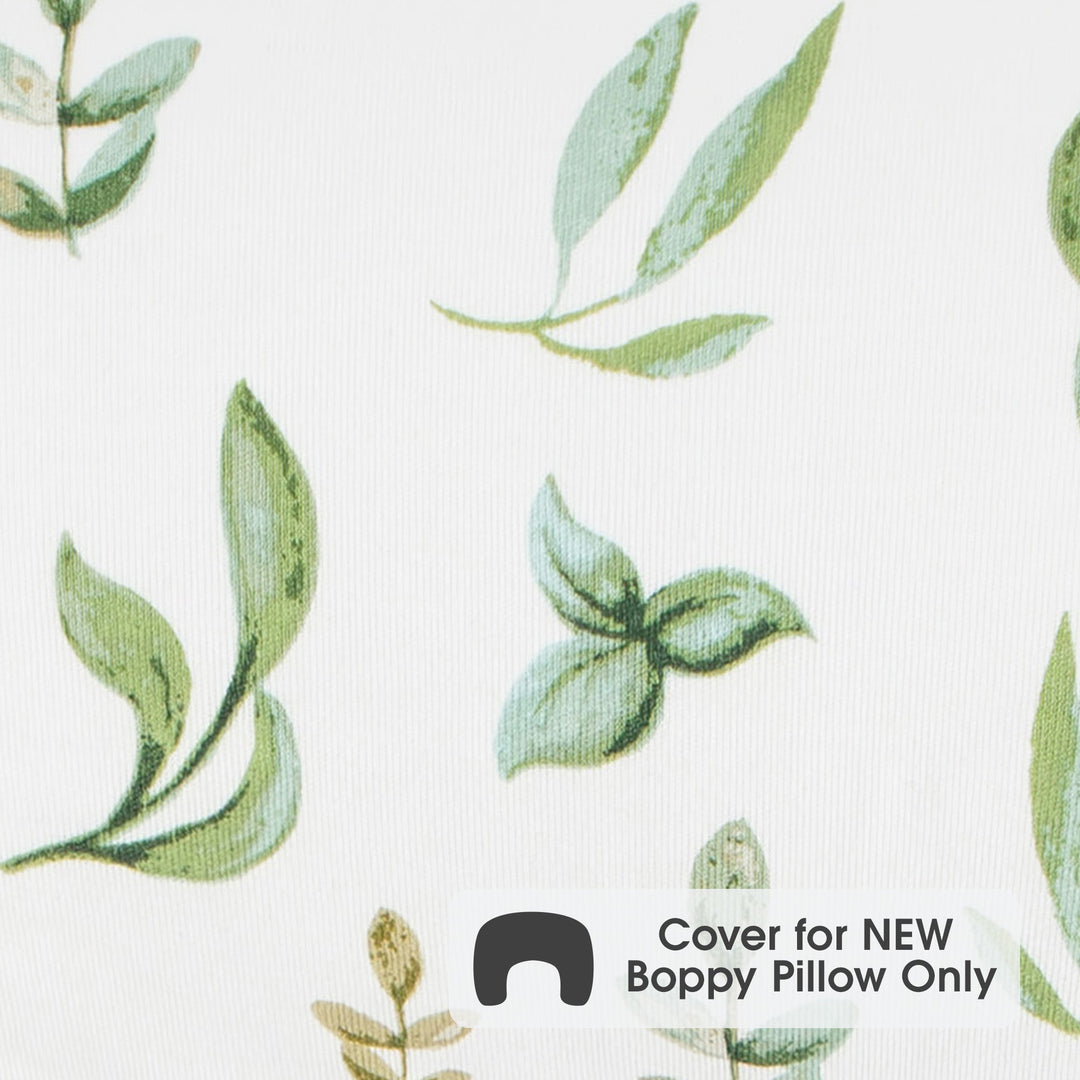 BOPPY FORRO PARA ALMOHADA DE AMAMANTAR ORGANIC GREEN LEAVES
