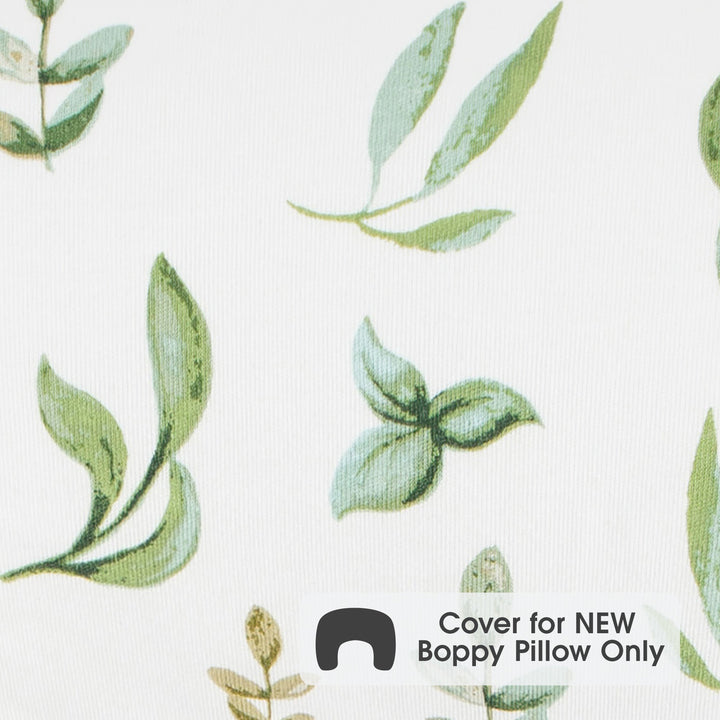 BOPPY FORRO PARA ALMOHADA DE AMAMANTAR ORGANIC GREEN LEAVES