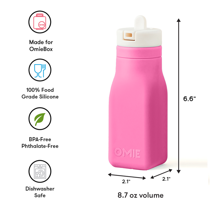 OMIE LIFE BOTELLA PLASTICA OMIE BOTTLE PINK