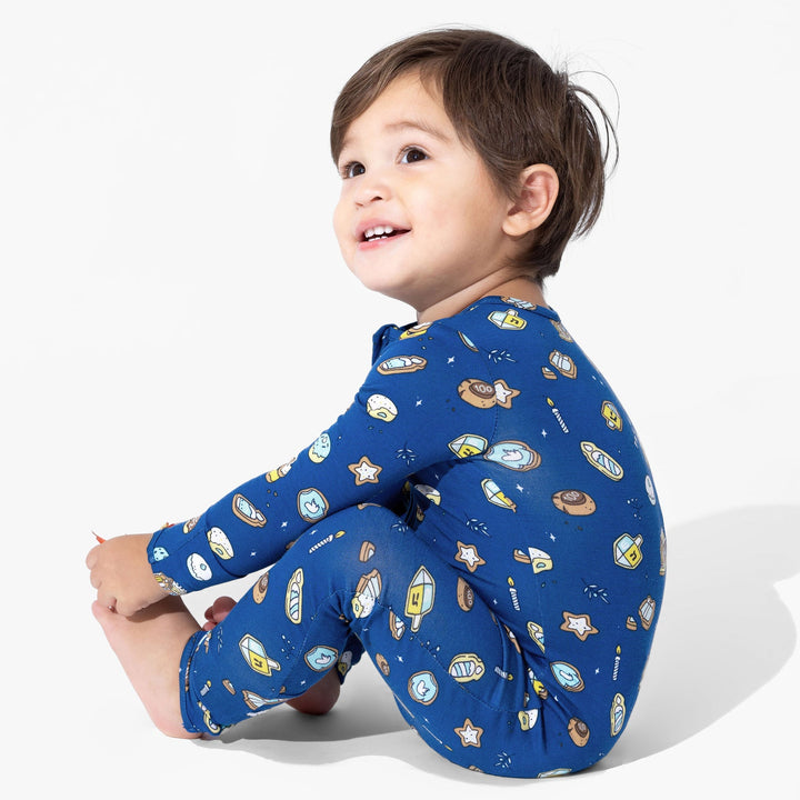 BELLABU BEAR NIÑO PIJAMA HANUKKAH COOKIES BAMBOO