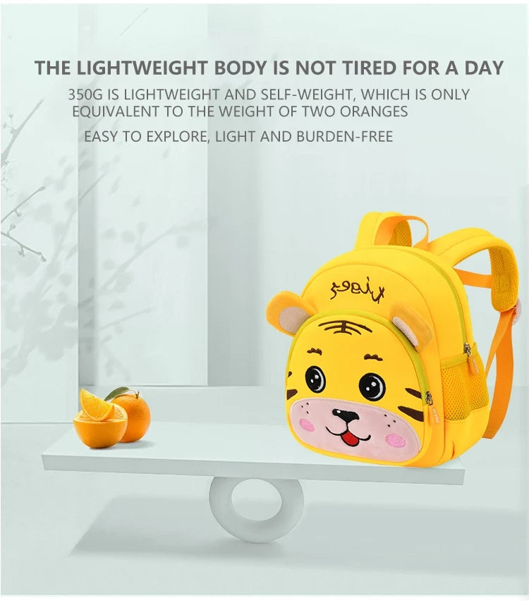 Wolfy Mochila Tiger Rosado