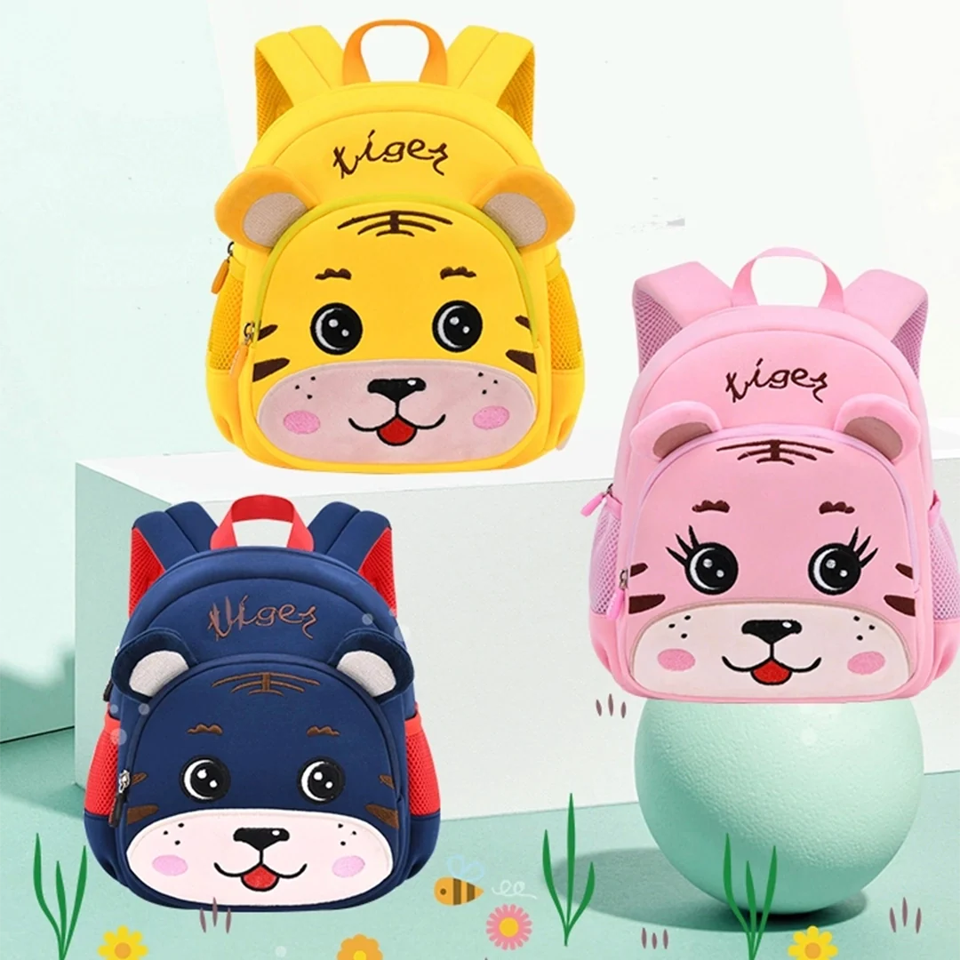 Wolfy Mochila Tiger Rosado