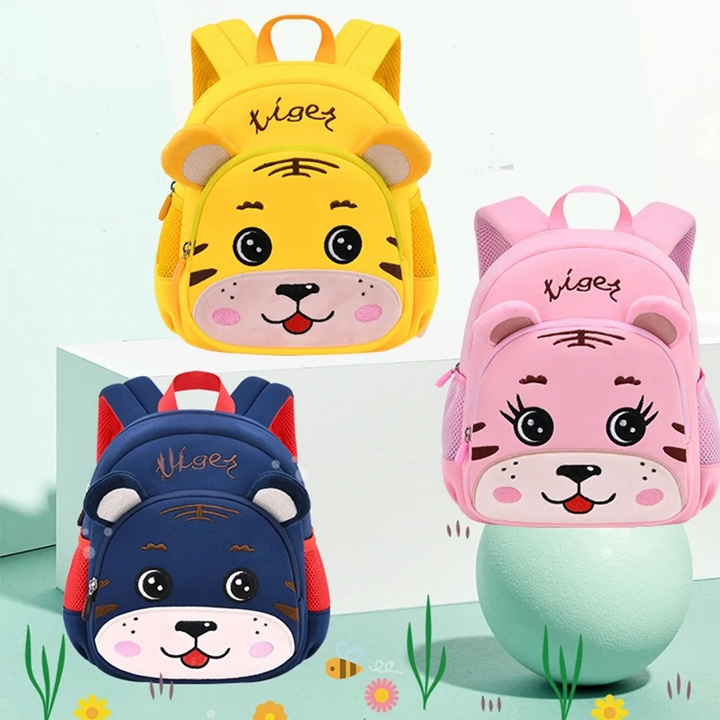 Wolfy Mochila Tiger Rosado