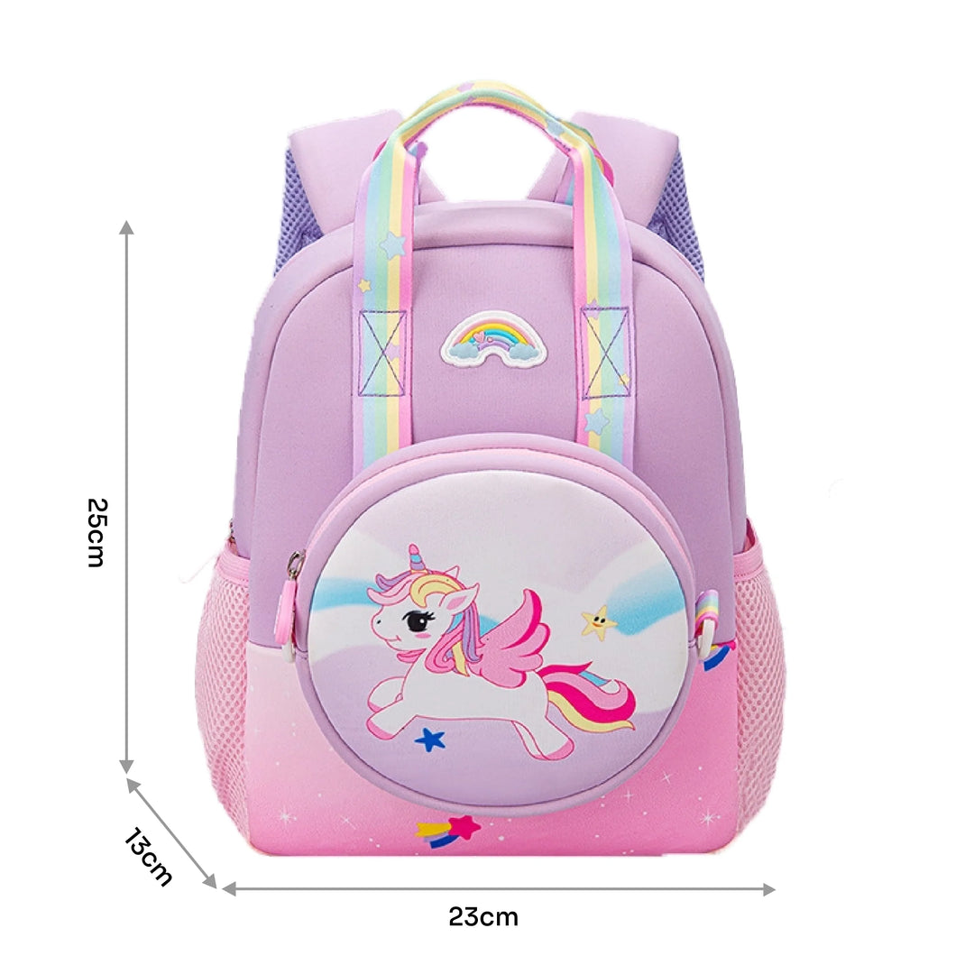 Wolfy Mochila Unicorn Lila