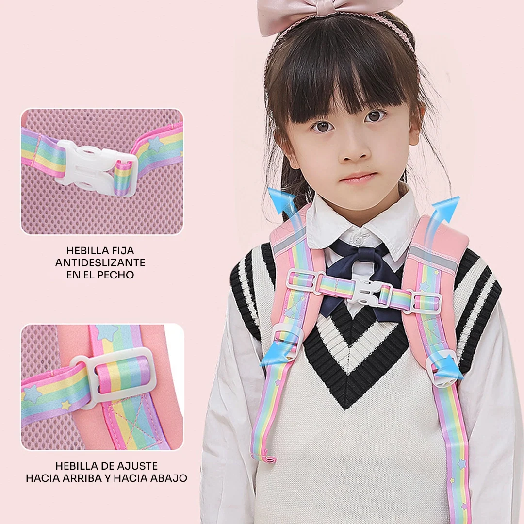 Wolfy Mochila Unicorn Lila
