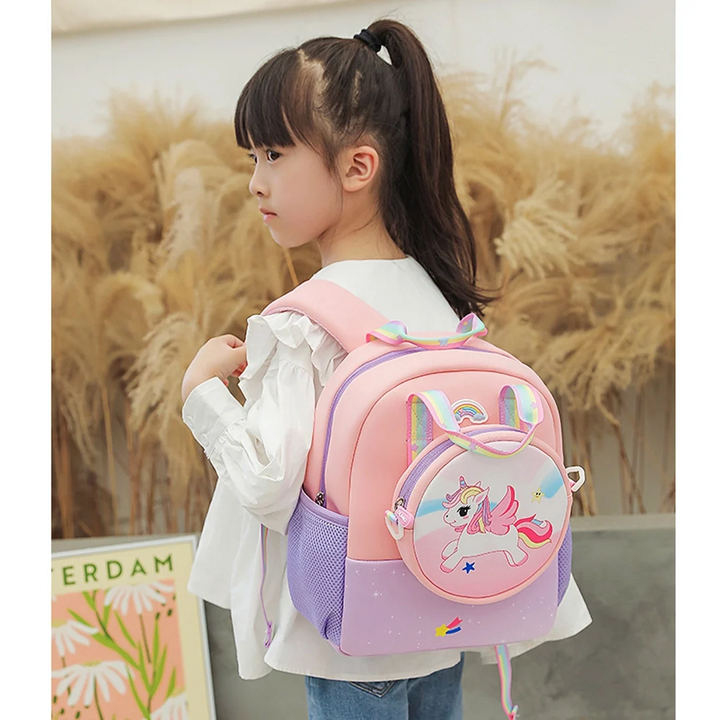 Wolfy Mochila Unicorn Lila