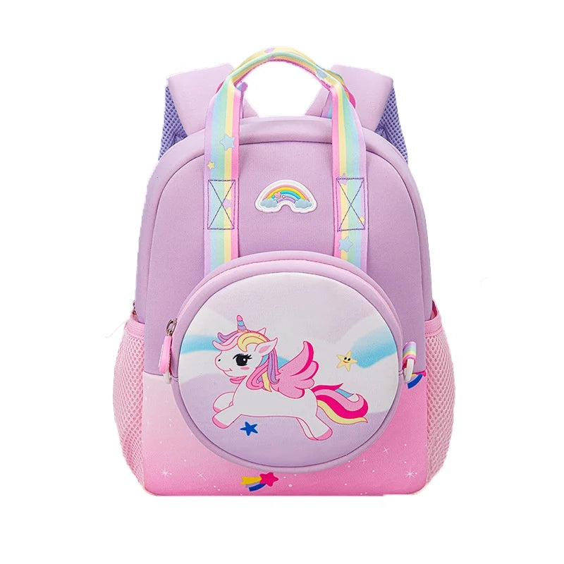 Wolfy Mochila Unicorn Lila
