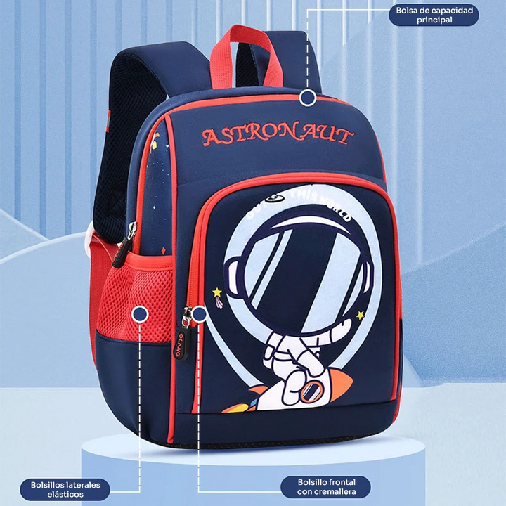 Wolfy Mochila Starship 2 Azul Marino