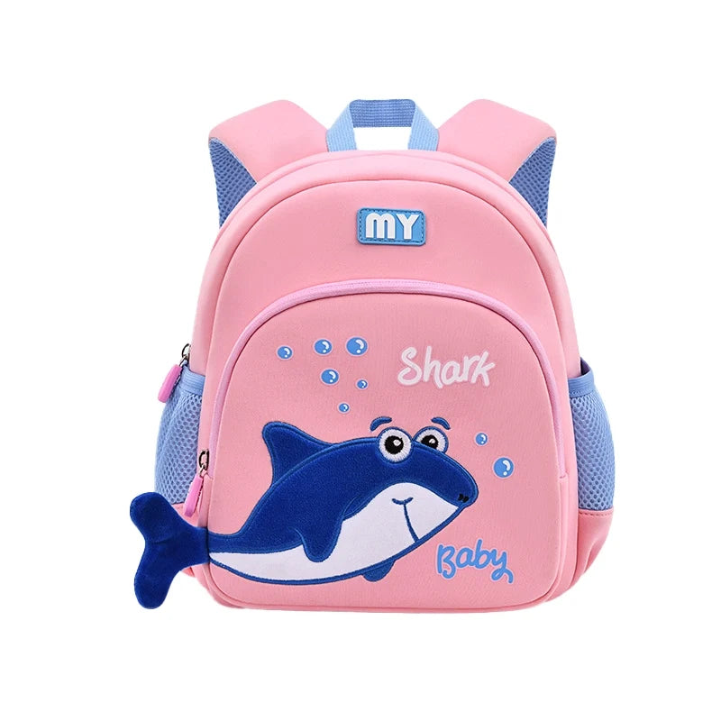 Wolfy Mochila Shark Rosado