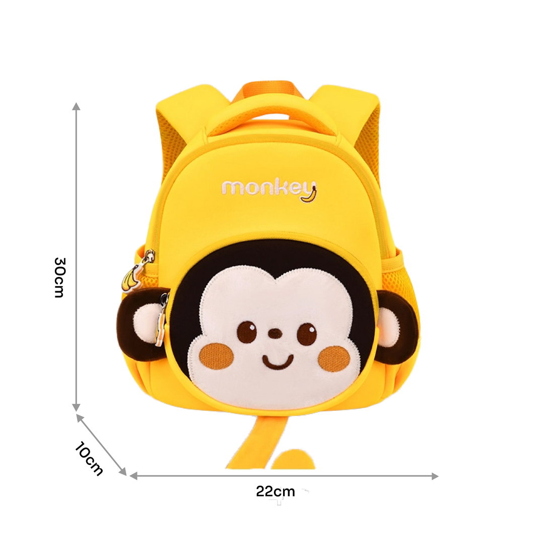 Wolfy Mochila Monkey Amarillo