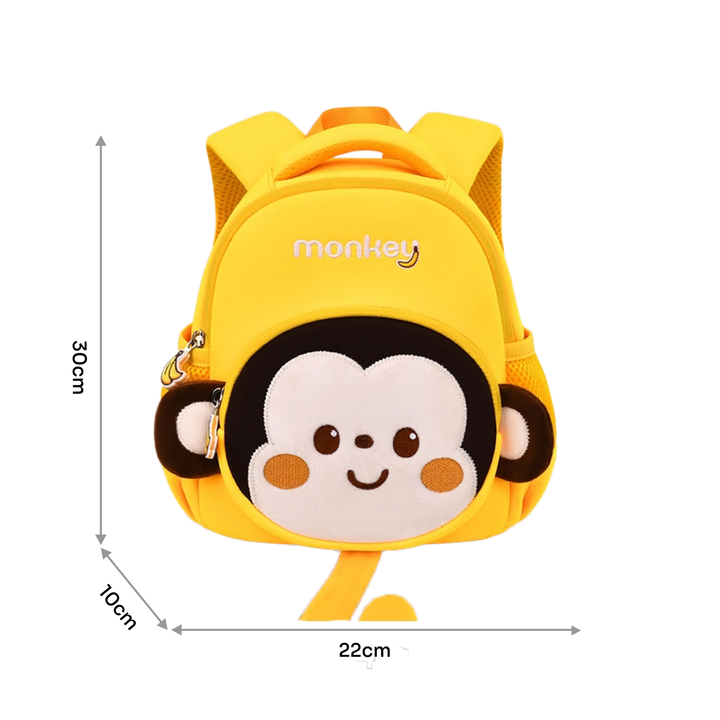 Wolfy Mochila Monkey Amarillo