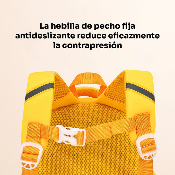 Wolfy Mochila Monkey Amarillo