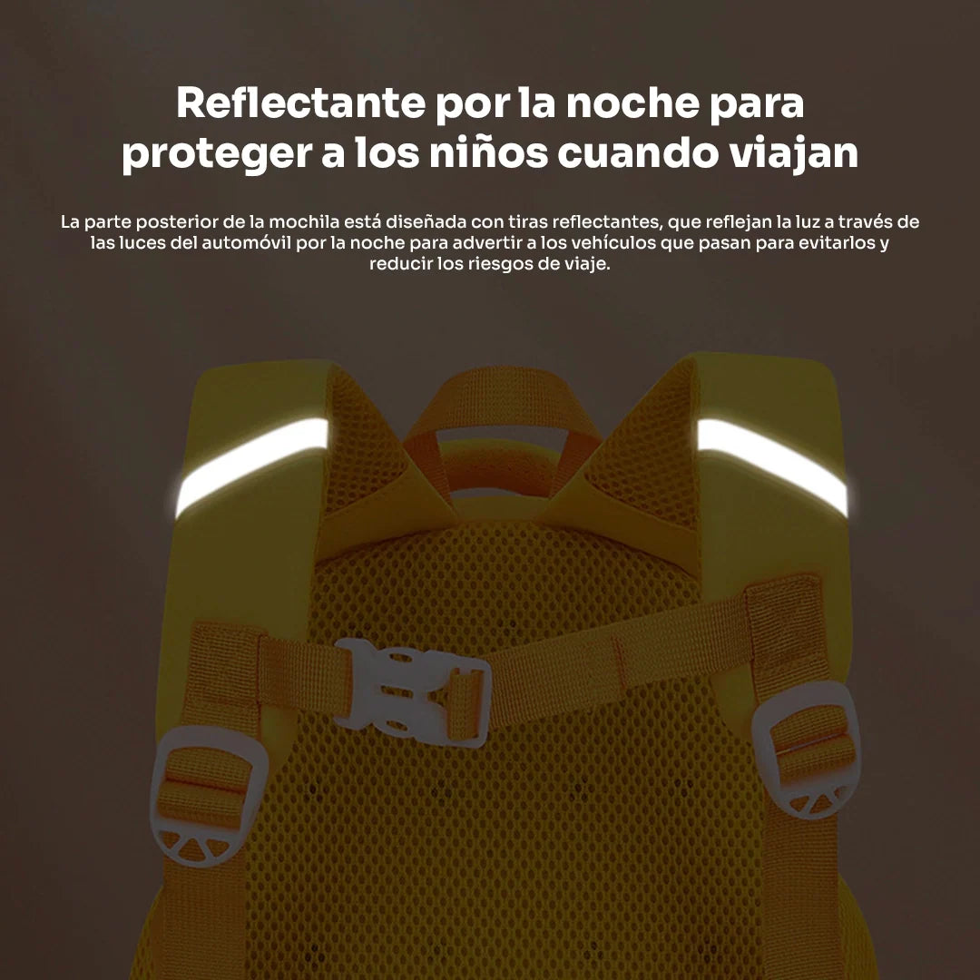 Wolfy Mochila Monkey Amarillo