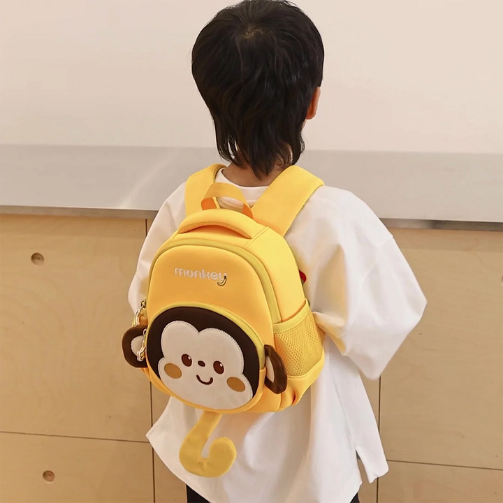 Wolfy Mochila Monkey Amarillo