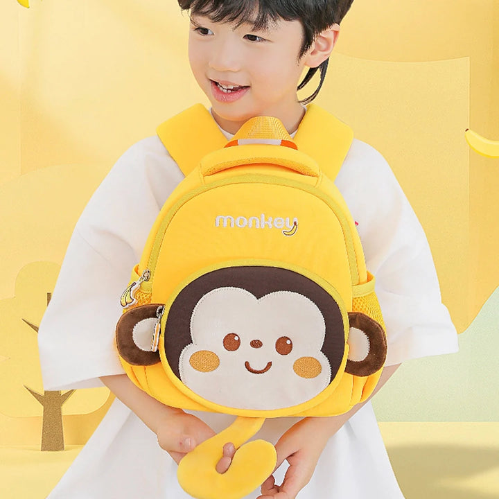 Wolfy Mochila Monkey Amarillo