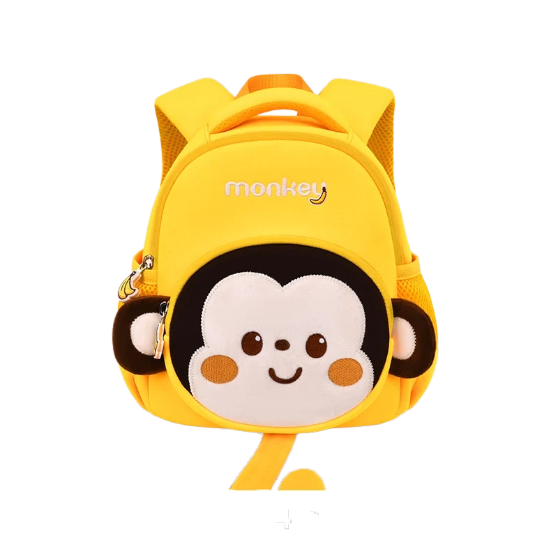 Wolfy Mochila Monkey Amarillo