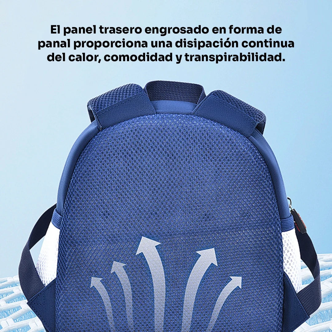 Wolfy Mochila Rocket Rojo