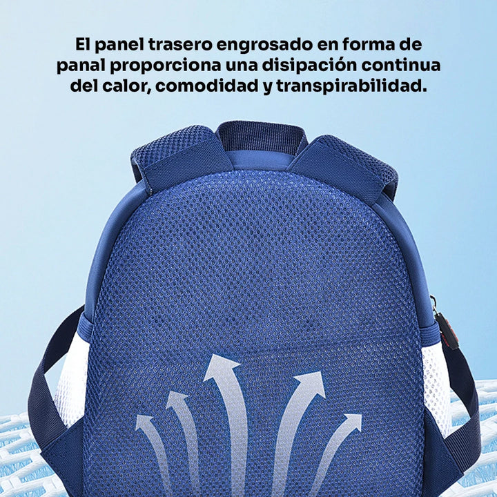 Wolfy Mochila Rocket Rojo