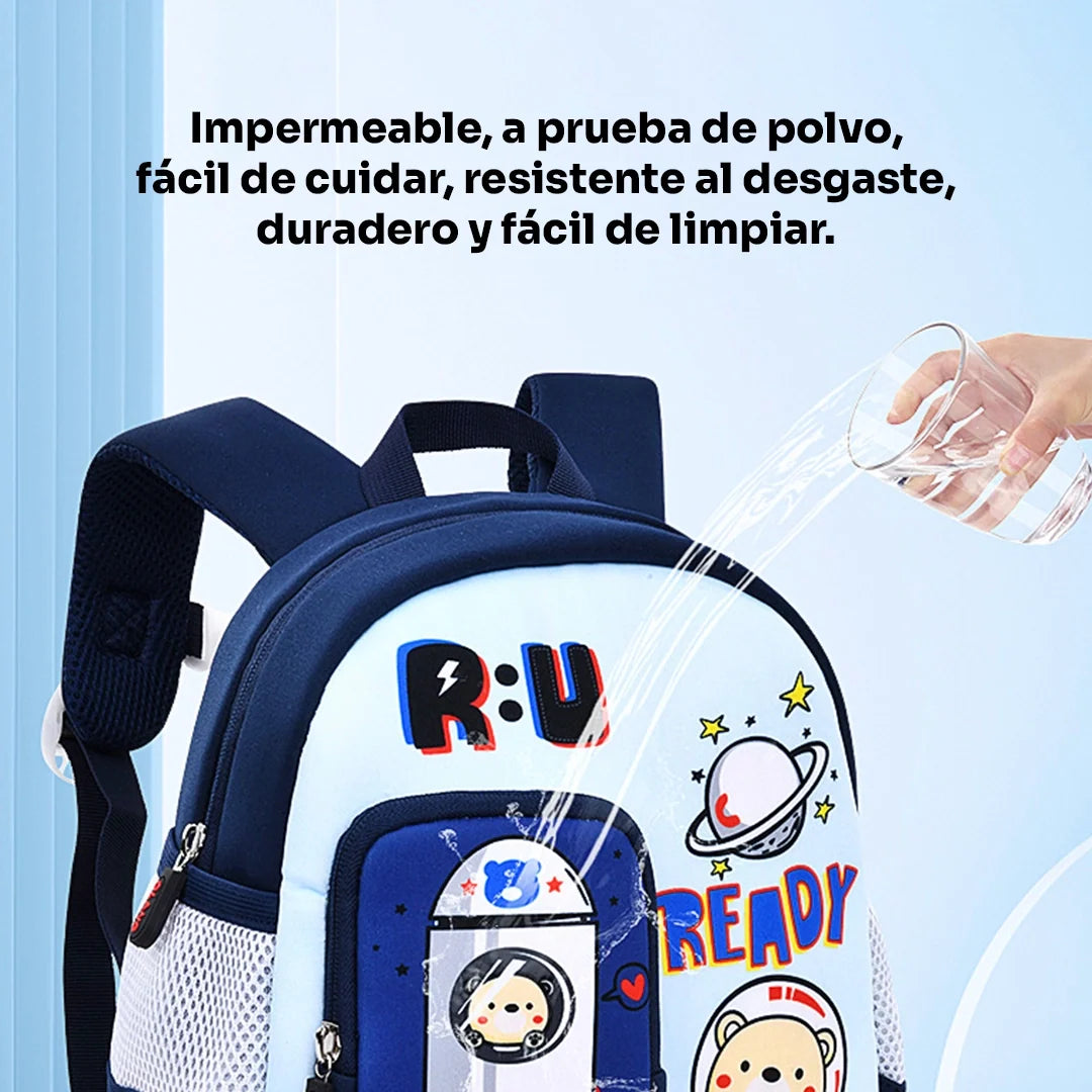 Wolfy Mochila Rocket Rojo