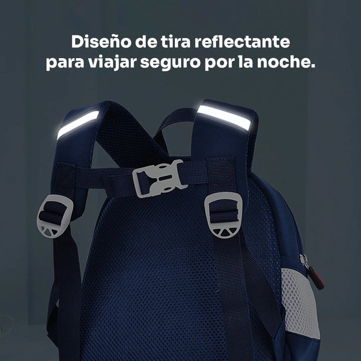 Wolfy Mochila Rocket Rojo
