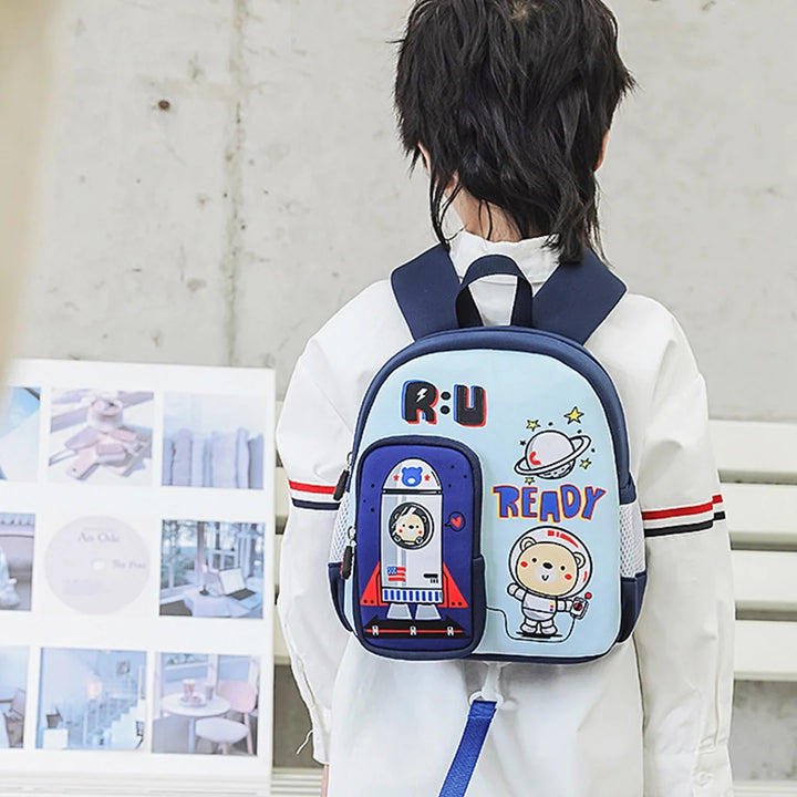 Wolfy Mochila Rocket Rojo