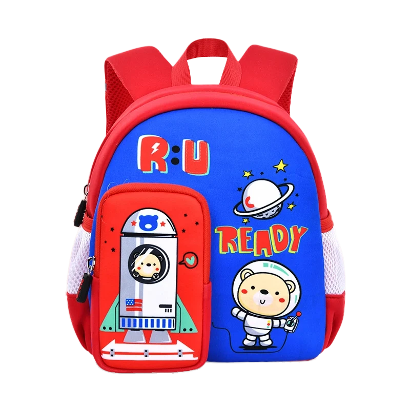 Wolfy Mochila Rocket Rojo