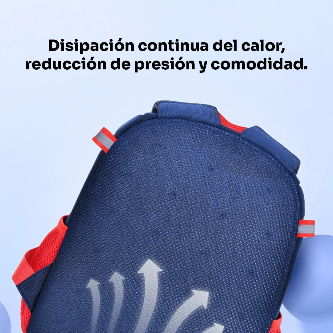 Wolfy Mochila Robot Azul Marino