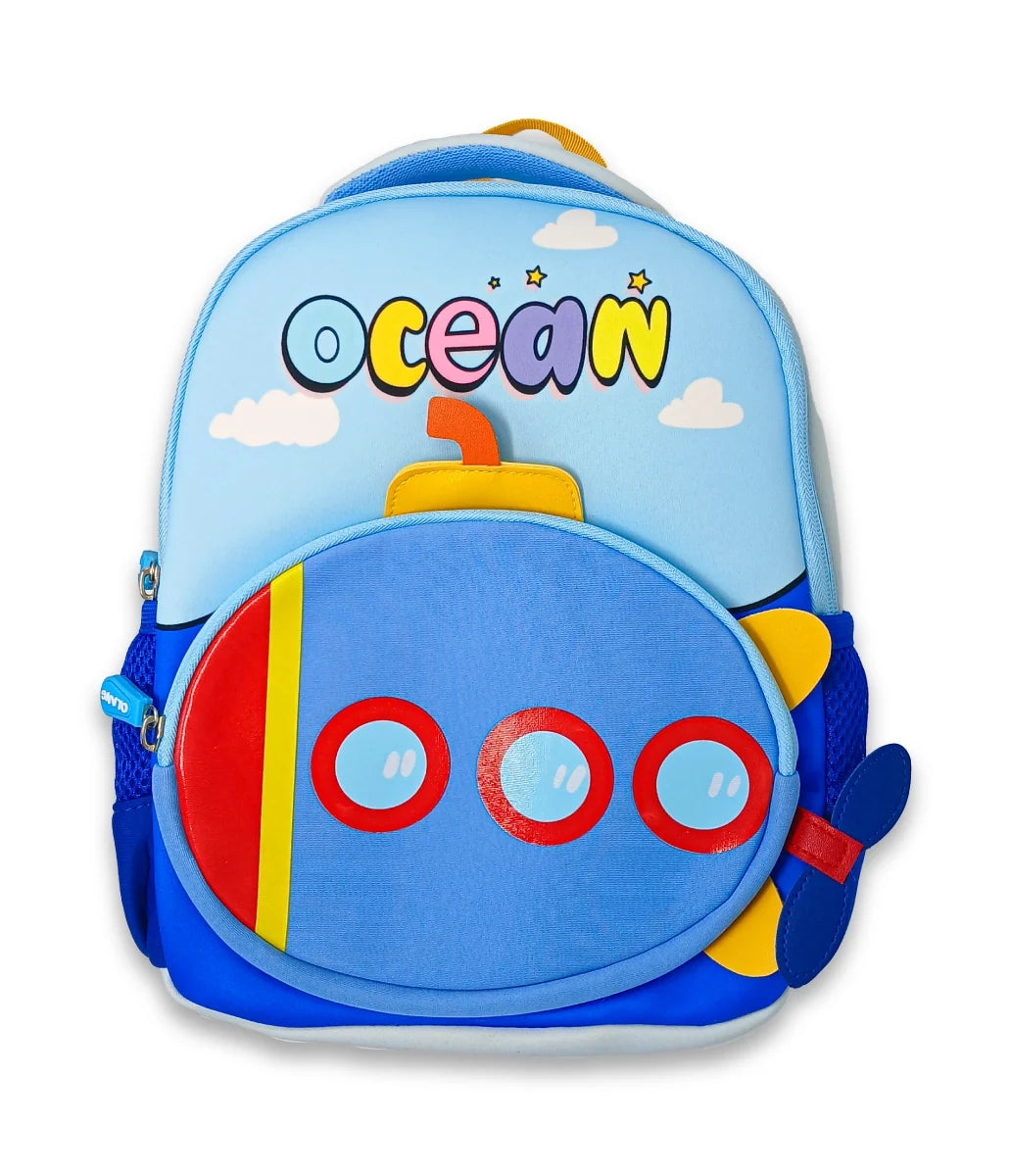 Wolfy Mochila Submarine Celeste