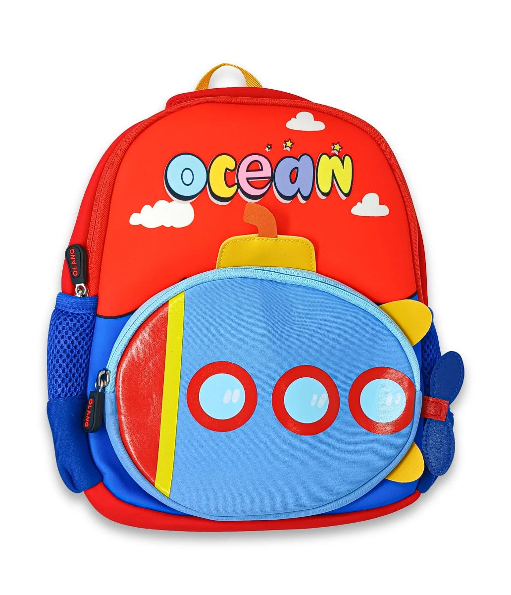 Wolfy Mochila Submarine Rojo