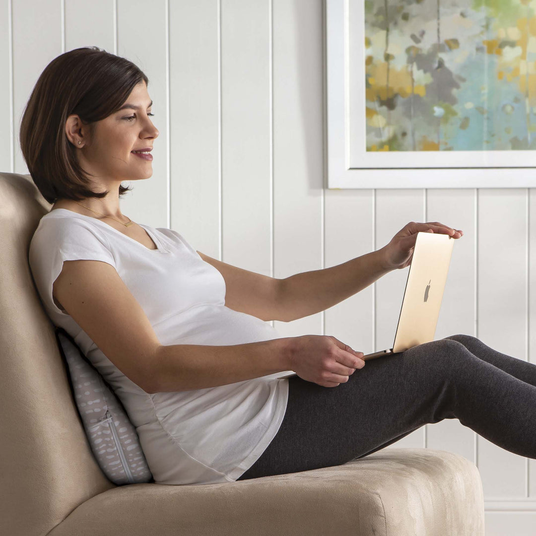 BOPPY ALMOHADA DE EMBARAZADA ORGANIC BISCOTTI LIQUID STRIPE