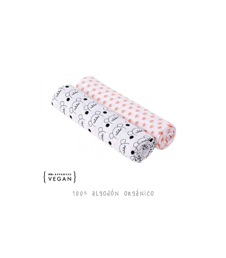 Olmitos Bebe Niño Sacagases Mouse 2PCS
