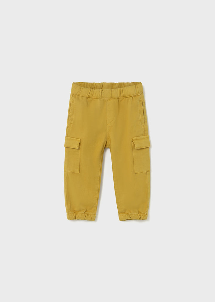 MAYORAL BEBE NIÑO JOGGER CARGO MUSTARD