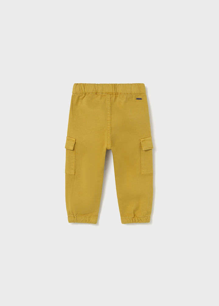 MAYORAL BEBE NIÑO JOGGER CARGO MUSTARD