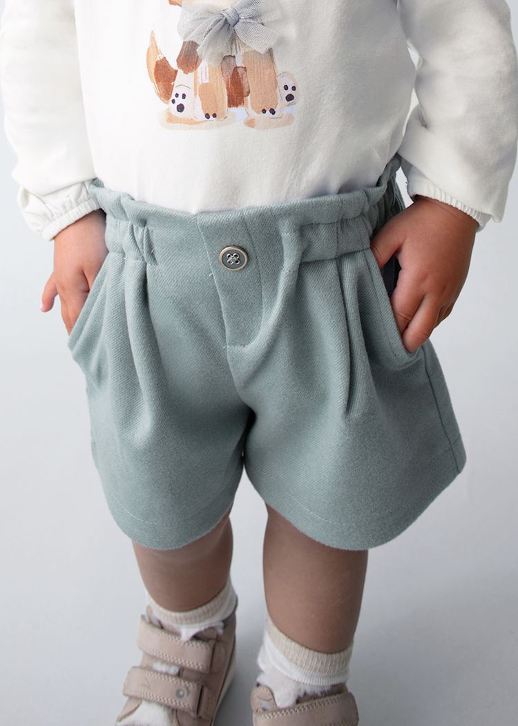 MAYORAL BEBE NIÑA SHORT TWILL BLUE BELL