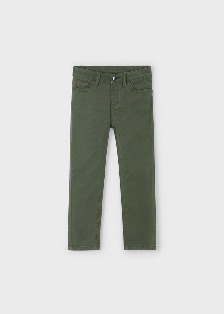 MAYORAL NIÑO PANTALON SLIM FIT BASIC OLIVE