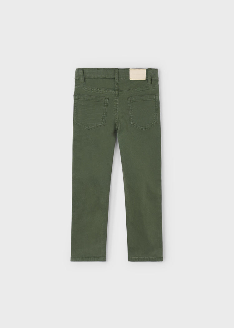 MAYORAL NIÑO PANTALON SLIM FIT BASIC OLIVE