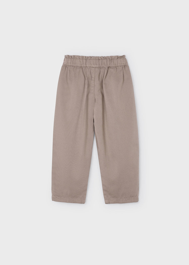 MAYORAL NIÑA PANTALON PAPERBAG COL MOLE