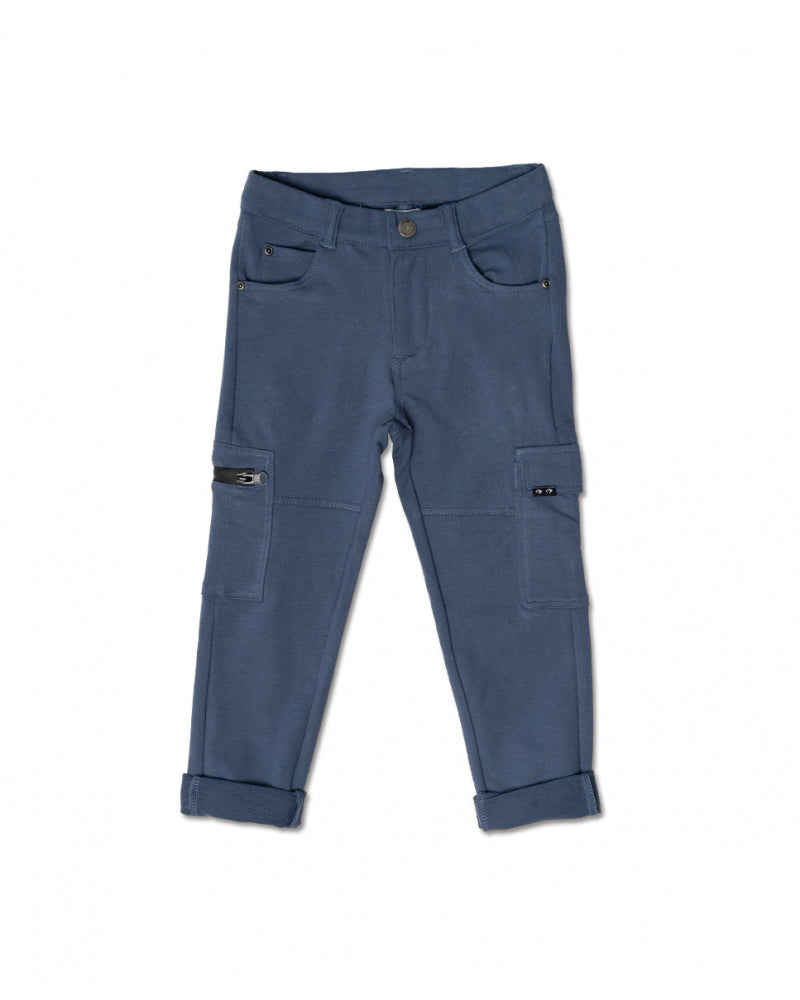 NATHKIDS NIÑO PANTALON BASICS BOY AZUL
