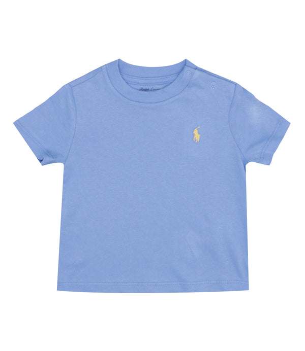 RALPH LAUREN BEBE NIÑO TSHIRT OFFICE BLUE/C1750